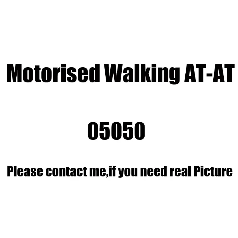 IN Stock DHL 1137PCS 05050 Star Toy War Motorized Walking AT-AT Model Building Kit Set Blocks Bricks Toy
IN Stock DHL 1137PCS 05050 Star Toy War Motorized Walking AT-AT Model Building Kit Set Blocks Bricks Toy