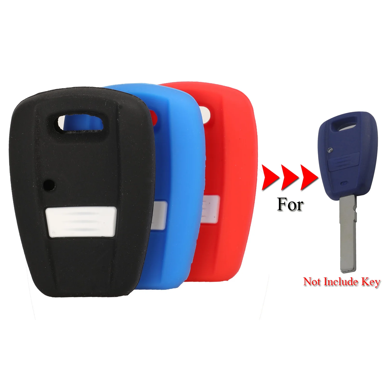 jingyuqin Silicone Rubber Car Key Cover Case For Fiat Bravo Doblo Punto Transponder Remote Key Protecor 1Button Replacement
jingyuqin Silicone Rubber Car Key Cover Case For Fiat Bravo Doblo Punto Transponder Remote Key Protecor 1Button Replacement