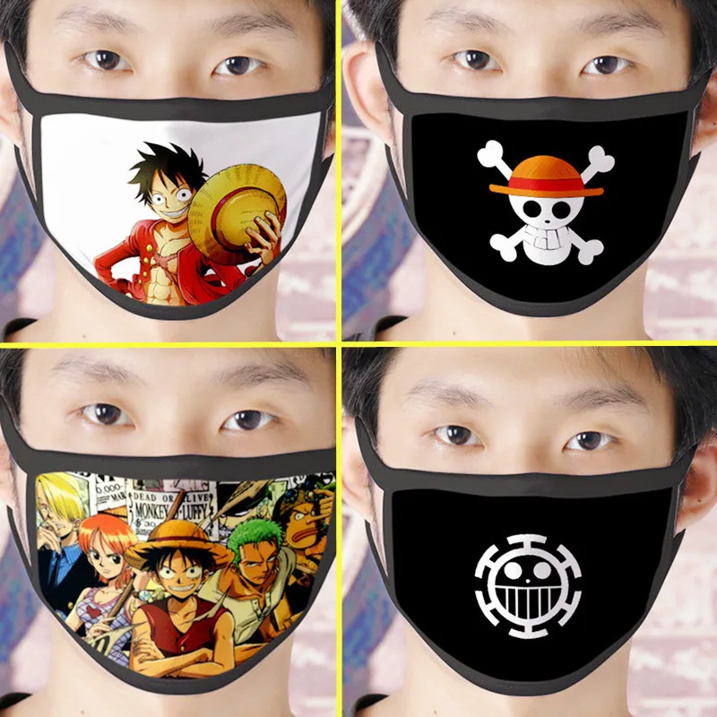 Аниме ONE PIECE Monkey D. Luffy аксессуары для пиратских фотографий унисекс Vinsmoke Sanji маски с