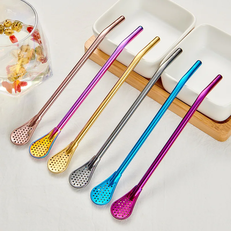 Stainless Steel Drinking Straw Spoon Yerba Mate Tea Filter Bombilla Gourd Reusable Tea Tools Washable Bar Accessories
Stainless Steel Drinking Straw Spoon Yerba Mate Tea Filter Bombilla Gourd Reusable Tea Tools Washable Bar Accessories