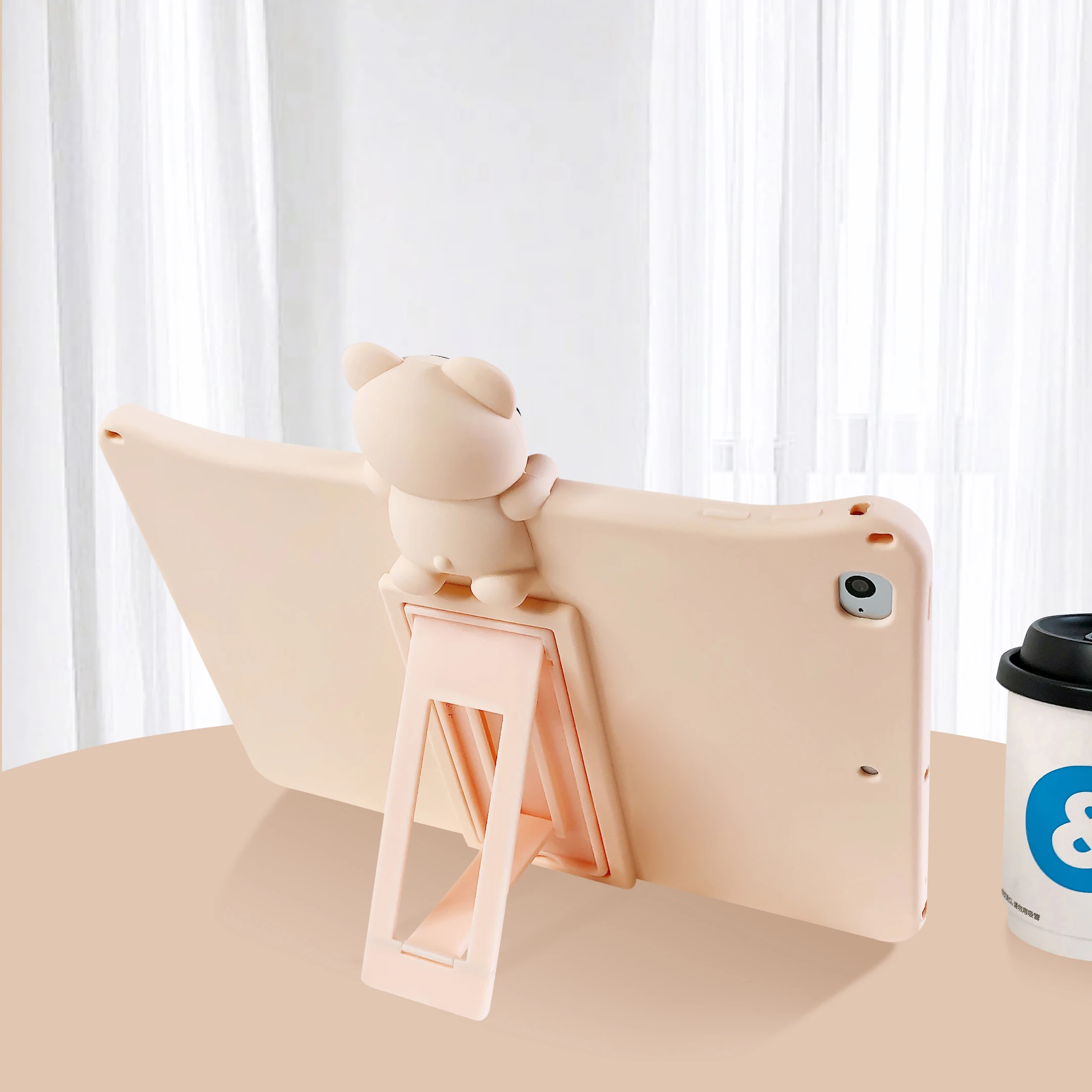 Lovely Bear Shockproof Super Soft Silicone Tablet Stand Case For iPad Air 1 2 3 Mini 4 5 Pro 2017 2018 2019 2020 Cover
Lovely Bear Shockproof Super Soft Silicone Tablet Stand Case For iPad Air 1 2 3 Mini 4 5 Pro 2017 2018 2019 2020 Cover