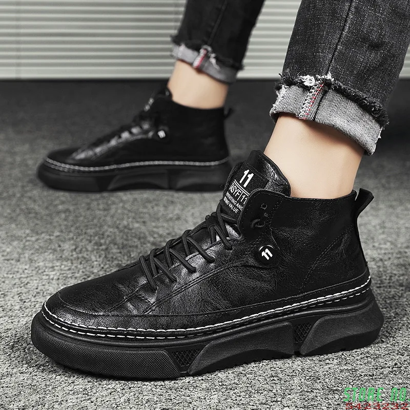 Men Casual Shoes Sneakers Leather Waterproof Winter Sneakers Walking Shoes Mens Comfort Lightweight Casual Leather Board Shoes
Men Casual Shoes Sneakers Leather Waterproof Winter Sneakers Walking Shoes Mens Comfort Lightweight Casual Leather Board Shoes