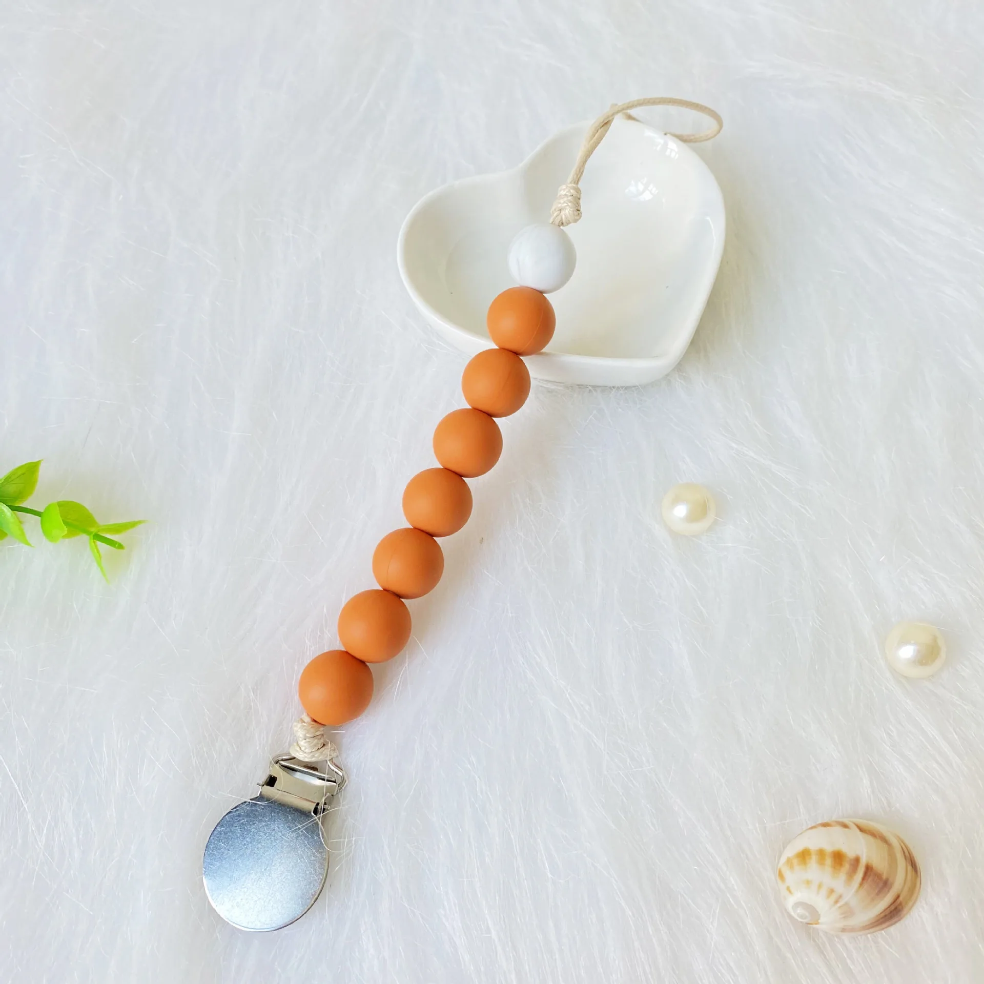 Baby Pacifier Chain Silicone Newborn Nipple Holder Soother for Infant Feeding Baby Supplies Anti-chain Set Clip
Baby Pacifier Chain Silicone Newborn Nipple Holder Soother for Infant Feeding Baby Supplies Anti-chain Set Clip