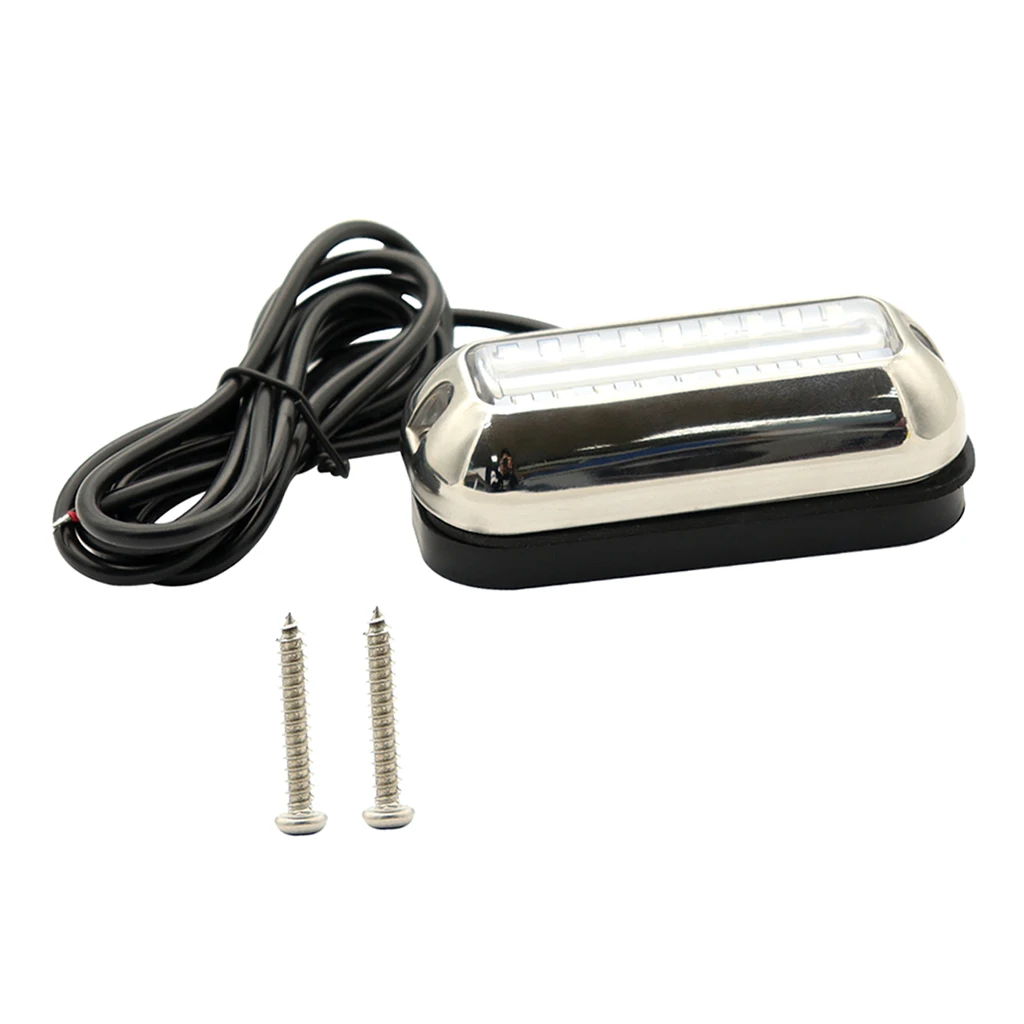 316 Stainless Steel Marine Boat Underwater Light 27 LEDS High Brightness w/ Base
316 Stainless Steel Marine Boat Underwater Light 27 LEDS High Brightness w/ Base