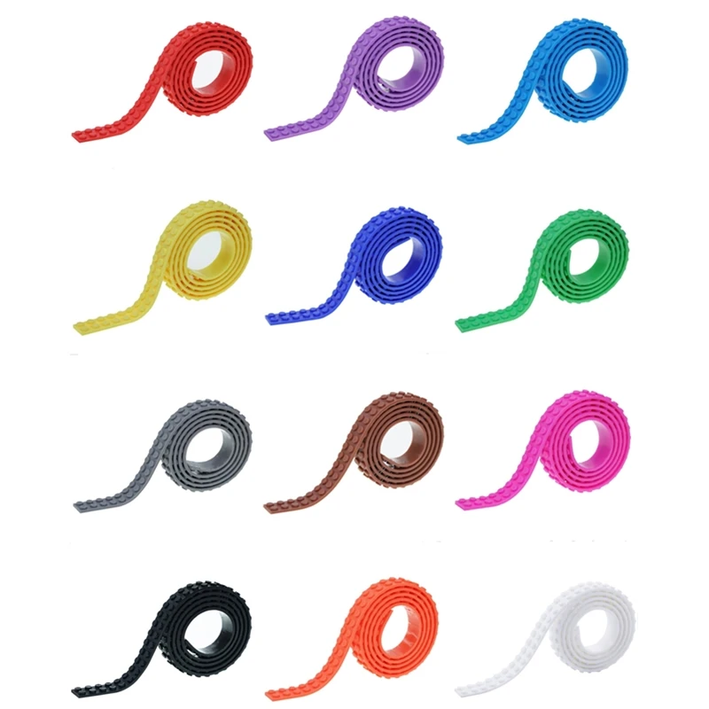 Building Blocks Tape Dots Strip Base Toy Bendable Flexible Soft Kids Adults DIY Building Plastic Loops Adhesive Tape
Building Blocks Tape Dots Strip Base Toy Bendable Flexible Soft Kids Adults DIY Building Plastic Loops Adhesive Tape
