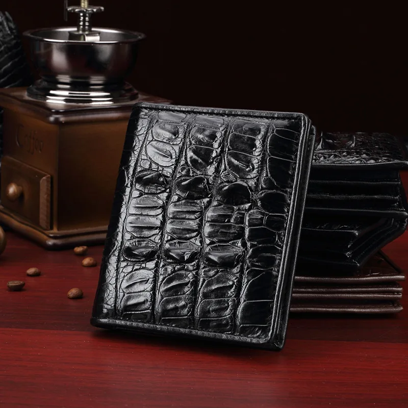 Crocodile leather wallet for man Fashion high-end genuine leather small purse vintage wallet short wallet male
Crocodile leather wallet for man Fashion high-end genuine leather small purse vintage wallet short wallet male