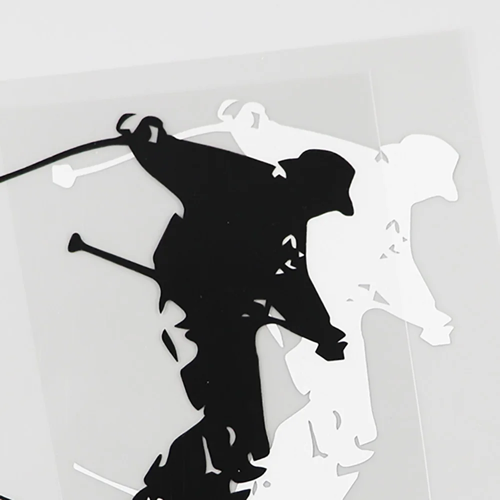 YJZT 11.3CMX15.9CM Skier Sport Snow Skiing Mountains Vinyl Car Sticker Black/Silver 8A-0910
YJZT 11.3CMX15.9CM Skier Sport Snow Skiing Mountains Vinyl Car Sticker Black/Silver 8A-0910