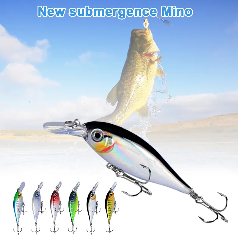 Fishing Sinking Minnow Lures Crankbait With Fishing Hook Life-like Swimbait Fishing Bait For Bass Trout Saltwater Freshwater
Fishing Sinking Minnow Lures Crankbait With Fishing Hook Life-like Swimbait Fishing Bait For Bass Trout Saltwater Freshwater