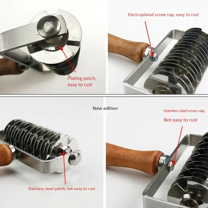 Pizza Scissors Stainless Steel Wheel Pizza Bread Needle Punchers Roller Pie Pastry Dough Pitter Durable Wooden Handle Bakeware 
Pizza Scissors Stainless Steel Wheel Pizza Bread Needle Punchers Roller Pie Pastry Dough Pitter Durable Wooden Handle Bakeware