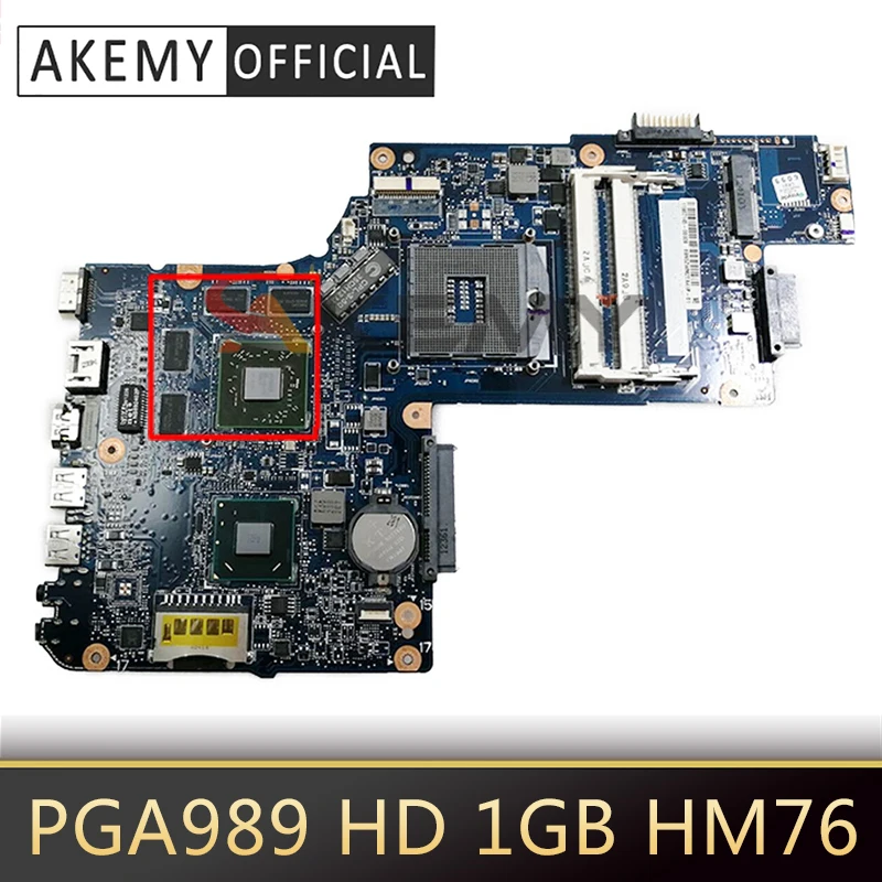 AKEMY Brand new H000052720 laptop motherboard For Toshiba L850 C850 PGA989 HD 1GB HM76 Mainboard WORKS
AKEMY Brand new H000052720 laptop motherboard For Toshiba L850 C850 PGA989 HD 1GB HM76 Mainboard WORKS