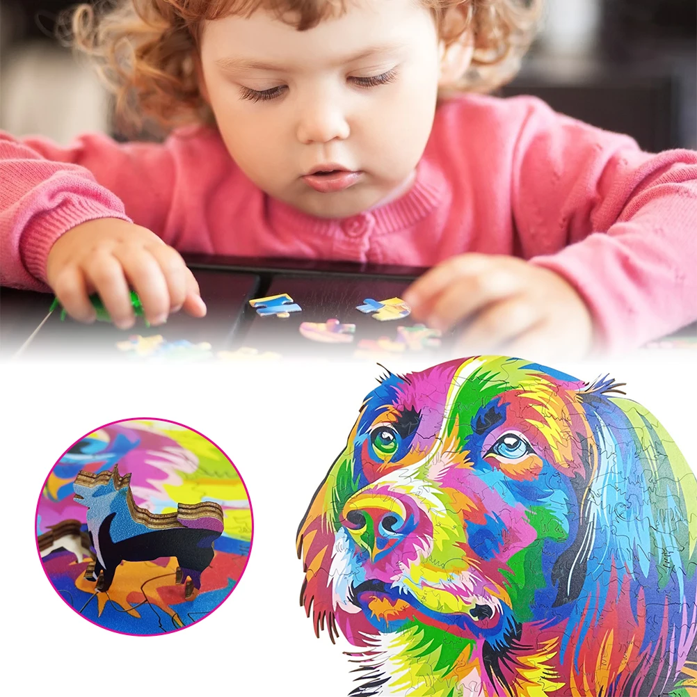 Wooden Jigsaw Puzzles Animal Shaped Jigsaw Pieces Best Gift for Adults and Kids Family Game Play Collection A4 108pcs
Wooden Jigsaw Puzzles Animal Shaped Jigsaw Pieces Best Gift for Adults and Kids Family Game Play Collection A4 108pcs