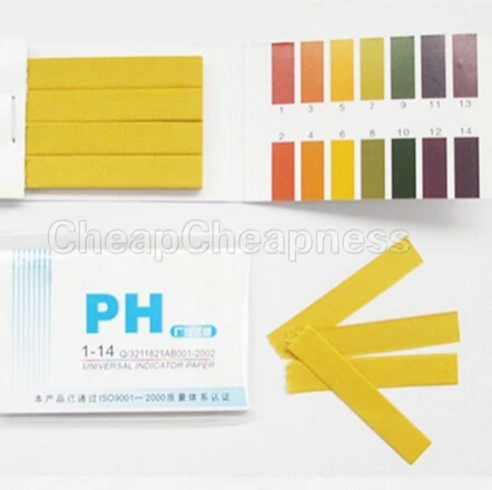 Full Range PH Alkaline Acid 1-14 Litmus Test Paper Strip Tester Indicator PH Partable 80 Strips Paper Meters Analyzers School
Full Range PH Alkaline Acid 1-14 Litmus Test Paper Strip Tester Indicator PH Partable 80 Strips Paper Meters Analyzers School