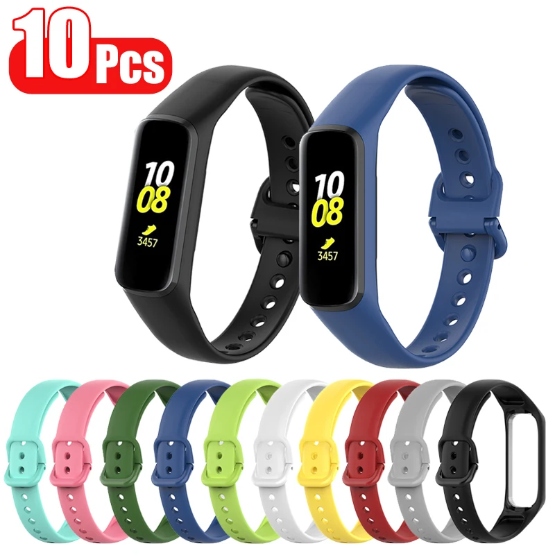 10Pcs/Pack Strap for Samsung Galaxy Fit 2 Bracelet Soft Silicone Sport Band For Samsung Galaxy Fit 2 SM-R220 Correa Wristband
10Pcs/Pack Strap for Samsung Galaxy Fit 2 Bracelet Soft Silicone Sport Band For Samsung Galaxy Fit 2 SM-R220 Correa Wristband