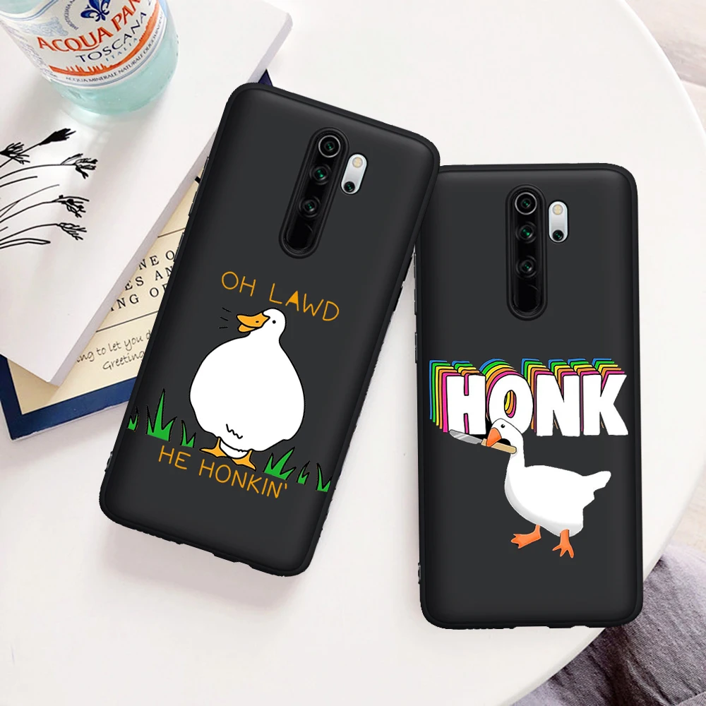 Hot Untitled Goose funny Duck Game phone case for Xiaomi Mi 9T Redmi Note 5 6 7 8 8T 9 9S 10 K20 K30 9T Pro cover soft silicone
Hot Untitled Goose funny Duck Game phone case for Xiaomi Mi 9T Redmi Note 5 6 7 8 8T 9 9S 10 K20 K30 9T Pro cover soft silicone