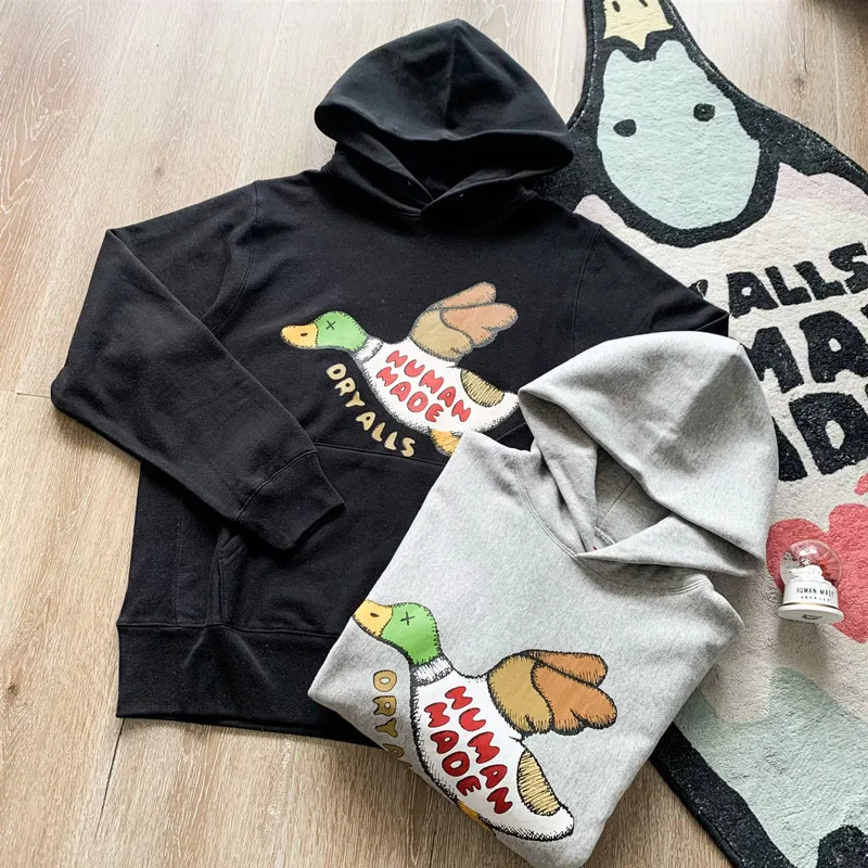 Human Made Duck Hoodie Men 1:1 Best Quality Cartoon Logo Human Made Women Hoodie Casual Sweatshirts Pullovers Men Clohting
Human Made Duck Hoodie Men 1:1 Best Quality Cartoon Logo Human Made Women Hoodie Casual Sweatshirts Pullovers Men Clohting