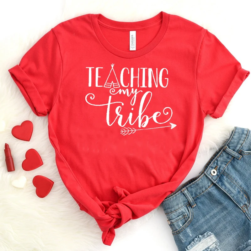 Harajuku Kawaii Tshirts Graphic Tee Women Teaching My Tribe Summer Woman T-shirts Letter Print Dropship T-shirts Casual Tees
Harajuku Kawaii Tshirts Graphic Tee Women Teaching My Tribe Summer Woman T-shirts Letter Print Dropship T-shirts Casual Tees