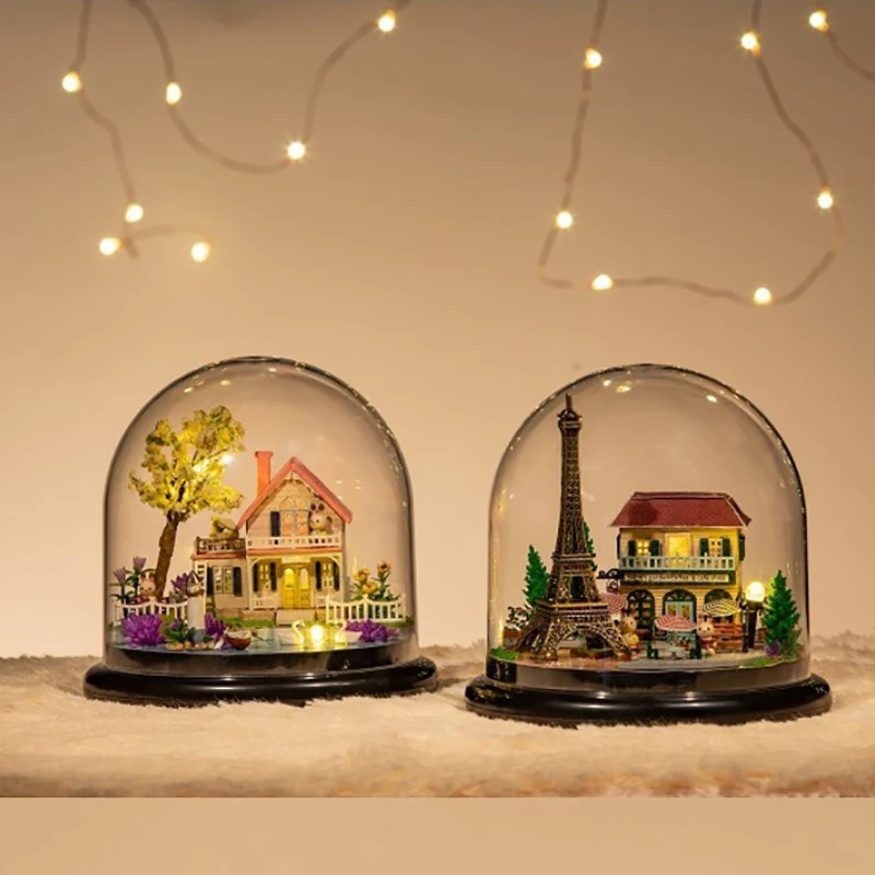 DIY Dollhouse With Furnitures Wooden House For Children Birthday Gift Mood Toys #1
DIY Dollhouse With Furnitures Wooden House For Children Birthday Gift Mood Toys #1
