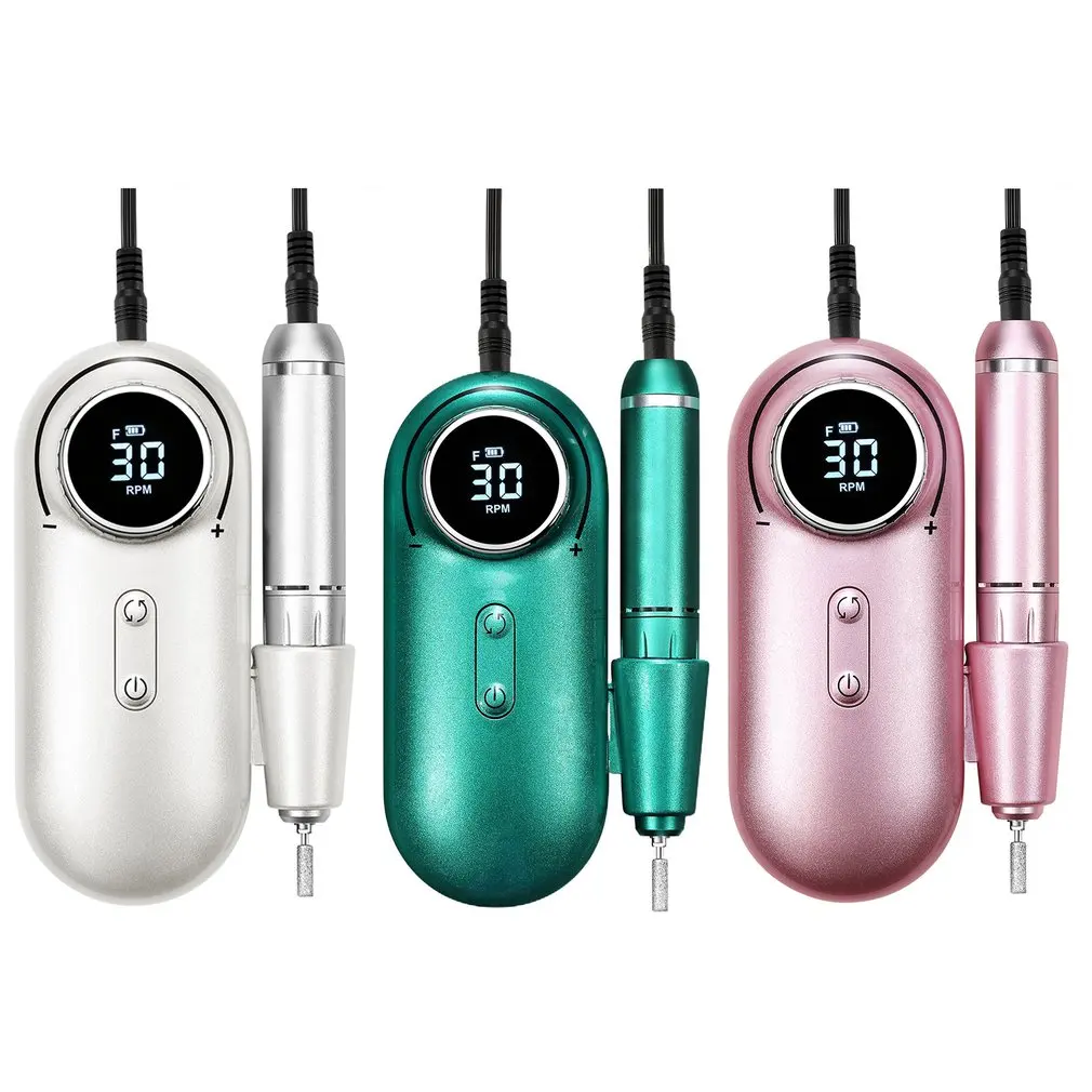 Portable Nail Drill Machine Electric Nail File Manicure Drill Set Profession Nail Tool 30000 RPM Rechargeable For Nail Salon
Portable Nail Drill Machine Electric Nail File Manicure Drill Set Profession Nail Tool 30000 RPM Rechargeable For Nail Salon