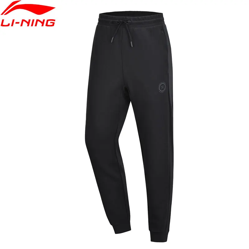Li-Ning Для мужчин Уэйд тренировочные штаны 66% хлопок 34% полиэстер Обычная посадка
