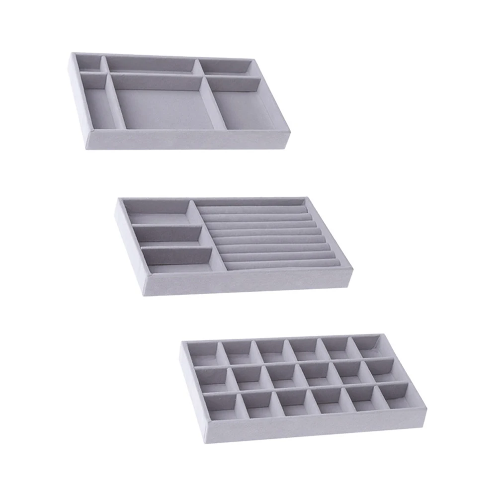 Fashion Portable Flannel Jewelry Ring Jewelry Display Organizer Boxes Tray Holder Earring Jewelry Storage Case Showcase
Fashion Portable Flannel Jewelry Ring Jewelry Display Organizer Boxes Tray Holder Earring Jewelry Storage Case Showcase