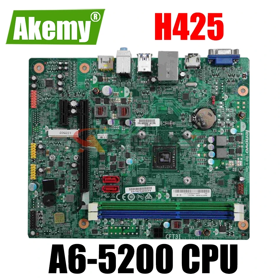 Материнская плата для настольного компьютера Lenovo H425 H515 S515 D315 со стандартным ЦПУ, системная плата CFT3I, 100% протестированная, полностью работае...
Материнская плата для настольного компьютера Lenovo H425 H515 S515 D315 со стандартным ЦПУ, системная плата CFT3I, 100% протестированная, полностью работае...