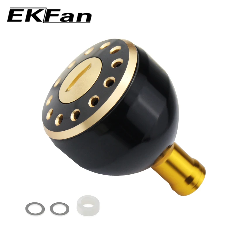 EKfan 2000 Series New Design Machined Metal Fishing Reel Handle Knobs For Bait Casting Spining Reels Fishing Tackles Accessory
EKfan 2000 Series New Design Machined Metal Fishing Reel Handle Knobs For Bait Casting Spining Reels Fishing Tackles Accessory