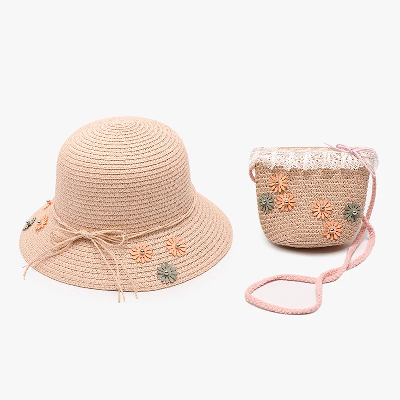 Straw hat female flower summer baby hat sunshade and sunscreen big eave straw woven bag suit fisherman children's basin hat
Straw hat female flower summer baby hat sunshade and sunscreen big eave straw woven bag suit fisherman children's basin hat
