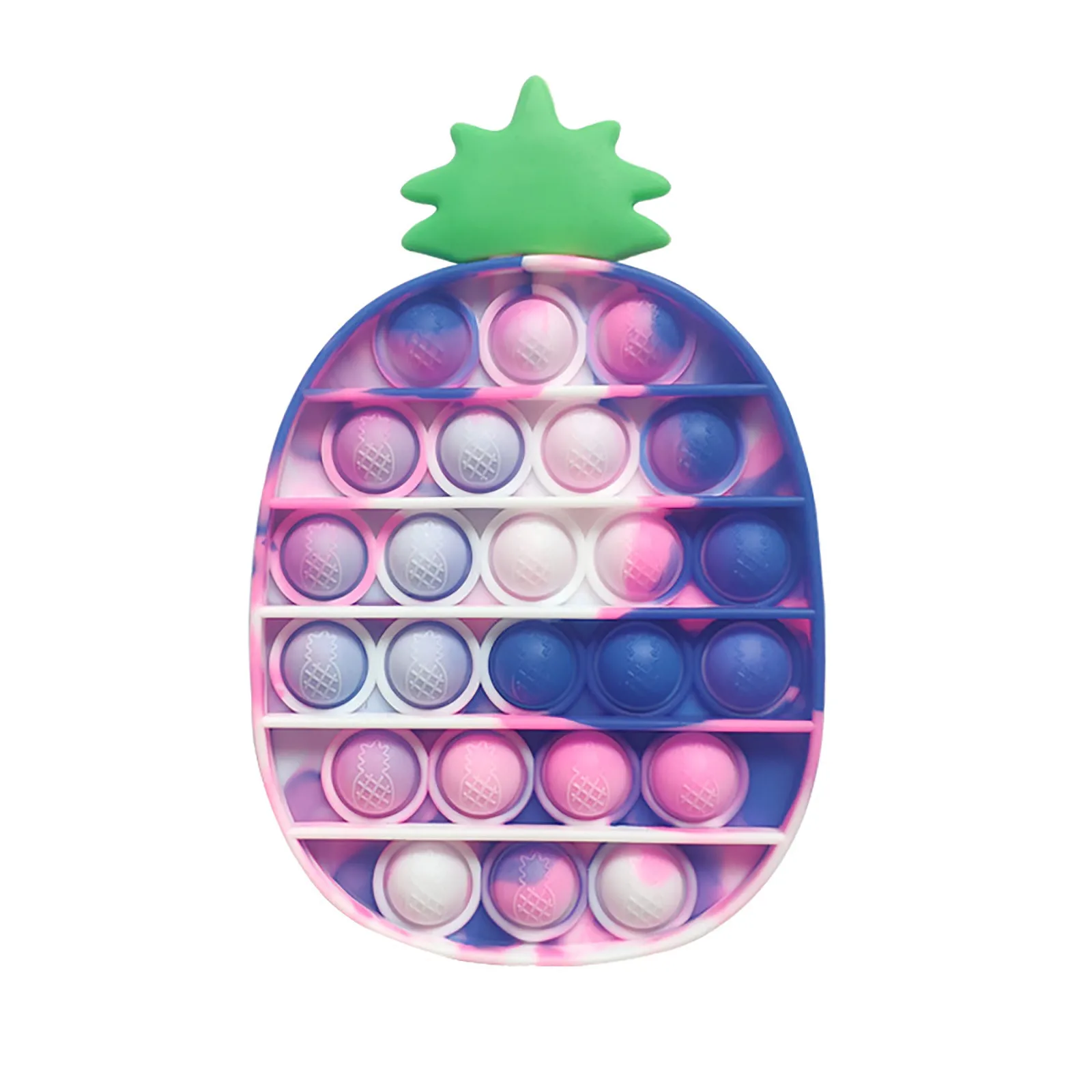Push Pops System it Bubble Pineapple Rainbow Color Fidget Toys Autism Special Needs Sensory Anti-Stress Relief Toy Kids Toys
Push Pops System it Bubble Pineapple Rainbow Color Fidget Toys Autism Special Needs Sensory Anti-Stress Relief Toy Kids Toys