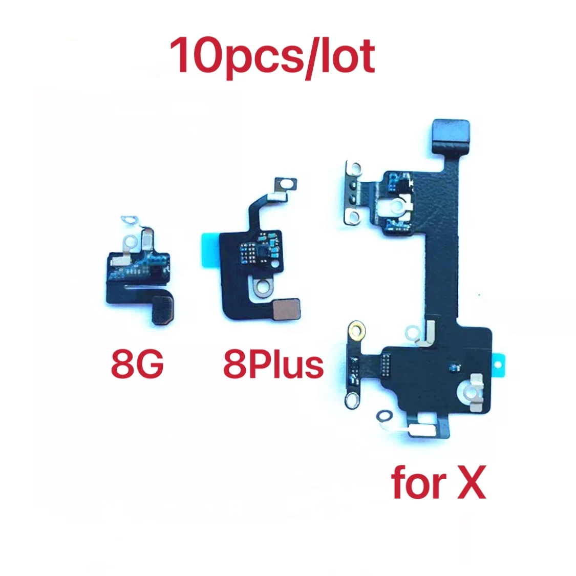 10pcs Wifi Flex Cable for iPhone 8 Plus XR X XS Max 8G Wi-Fi Antenna Signal Receiver Ribbon Replacement Parts
10pcs Wifi Flex Cable for iPhone 8 Plus XR X XS Max 8G Wi-Fi Antenna Signal Receiver Ribbon Replacement Parts