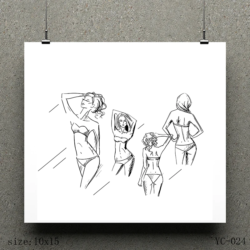 ZhuoAng Clothing model Clear Stamps For DIY Scrapbooking/Card Making Decorative Silicon Stamp Crafts
ZhuoAng Clothing model Clear Stamps For DIY Scrapbooking/Card Making Decorative Silicon Stamp Crafts