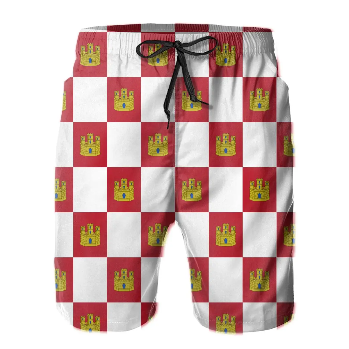 Causal Breathable Quick Dry Vintage Flags of the autonomous communities of Spain Casual Flag Of Castile-La Mancha Male Shorts
Causal Breathable Quick Dry Vintage Flags of the autonomous communities of Spain Casual Flag Of Castile-La Mancha Male Shorts