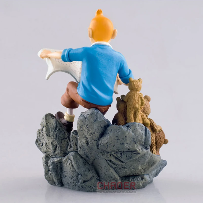 Vogue Comic Anime France Herge Les Aventures de Adventures of Tintin Milou Snowy Look Map Statue Figure Model Toys 
Vogue Comic Anime France Herge Les Aventures de Adventures of Tintin Milou Snowy Look Map Statue Figure Model Toys
