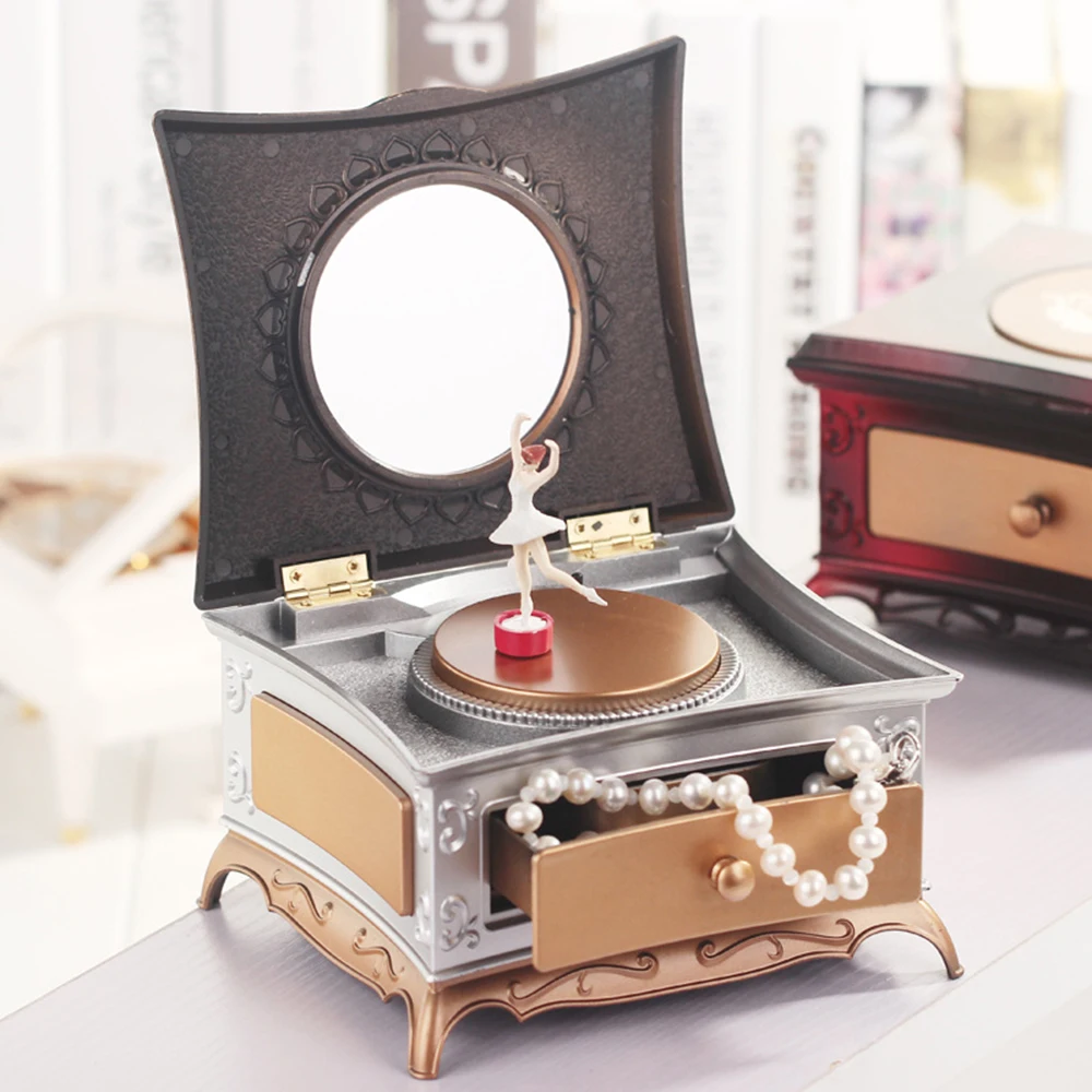 Muslady Dancing Girl Music Box Table Music Jewelry Box Retro Home Decoration Gift Music Gift
Muslady Dancing Girl Music Box Table Music Jewelry Box Retro Home Decoration Gift Music Gift