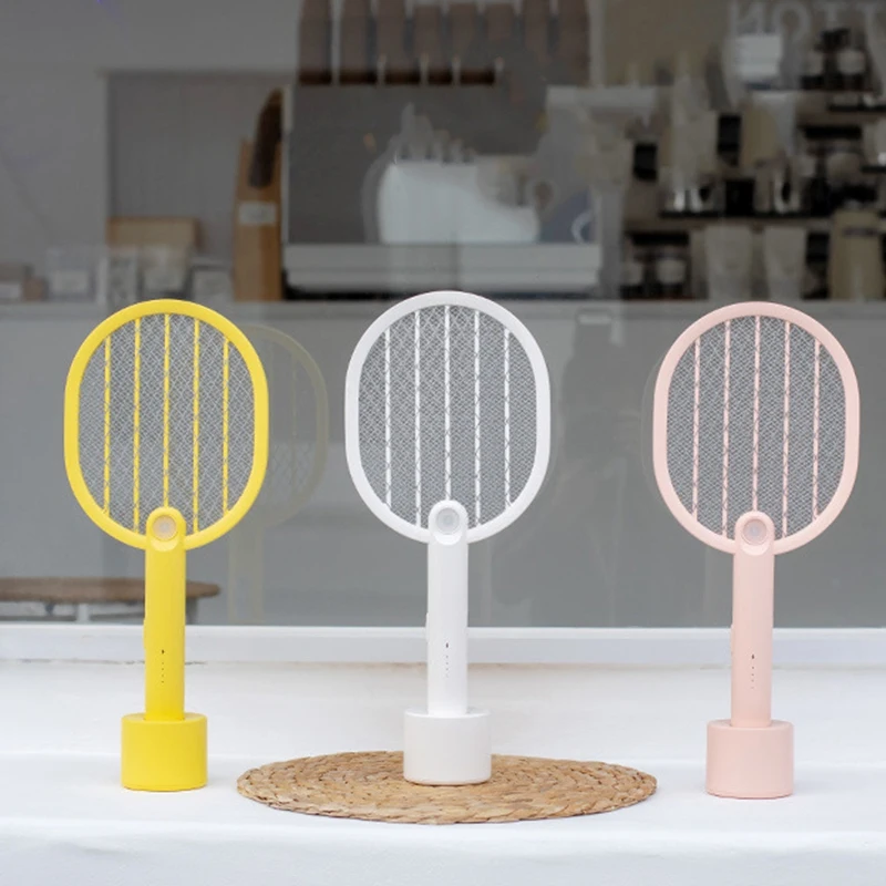 HOT Rechargeable Mosquito Swatter 2000 MAh Battery LED Lighting Multi-Function Electric Mosquito Swatter
HOT Rechargeable Mosquito Swatter 2000 MAh Battery LED Lighting Multi-Function Electric Mosquito Swatter