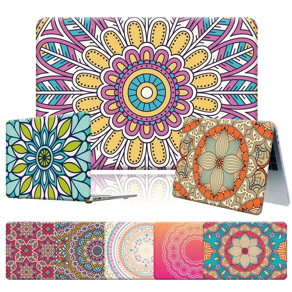 Laptop Case for Apple MacBook Pro 13/15/16 Inch/MacBook Air 13/11 Inch/Macbook 12 Mandala Flower Plastic Hard Shell Cover Case
Laptop Case for Apple MacBook Pro 13/15/16 Inch/MacBook Air 13/11 Inch/Macbook 12 Mandala Flower Plastic Hard Shell Cover Case