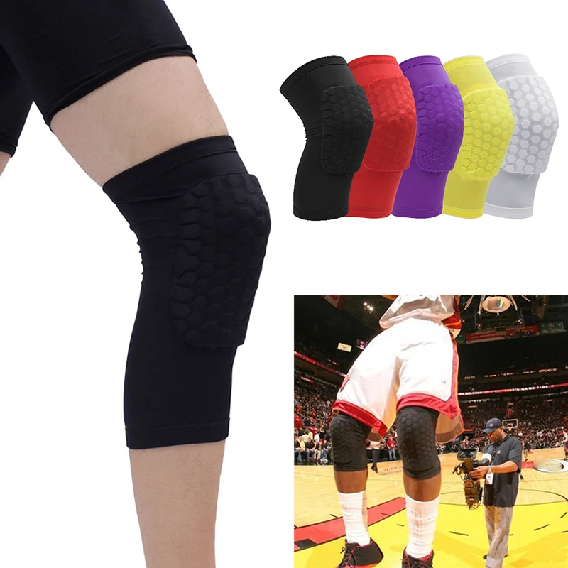 Honeycomb Pad Crashproof Antislip Basketball Leg Knee Guard Pad Long Sleeve Protector Gear Sports Injury Protect Support
Honeycomb Pad Crashproof Antislip Basketball Leg Knee Guard Pad Long Sleeve Protector Gear Sports Injury Protect Support