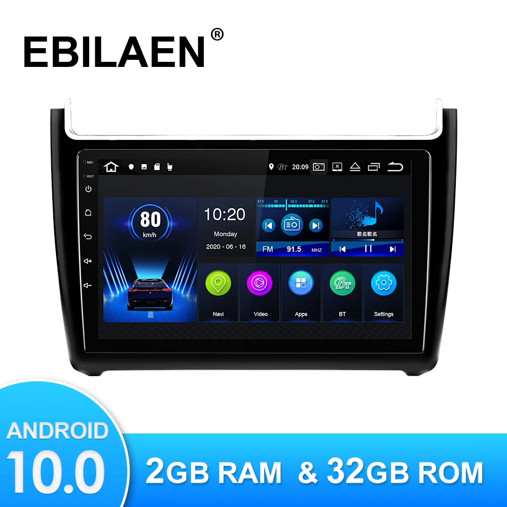 Car Multimedia radio For VW Volkswagen POLO Sedan 2008-2020 Android 10.0 Autoradio Headunit GPS WIFI RDS IPS Stereo Navigation
Car Multimedia radio For VW Volkswagen POLO Sedan 2008-2020 Android 10.0 Autoradio Headunit GPS WIFI RDS IPS Stereo Navigation