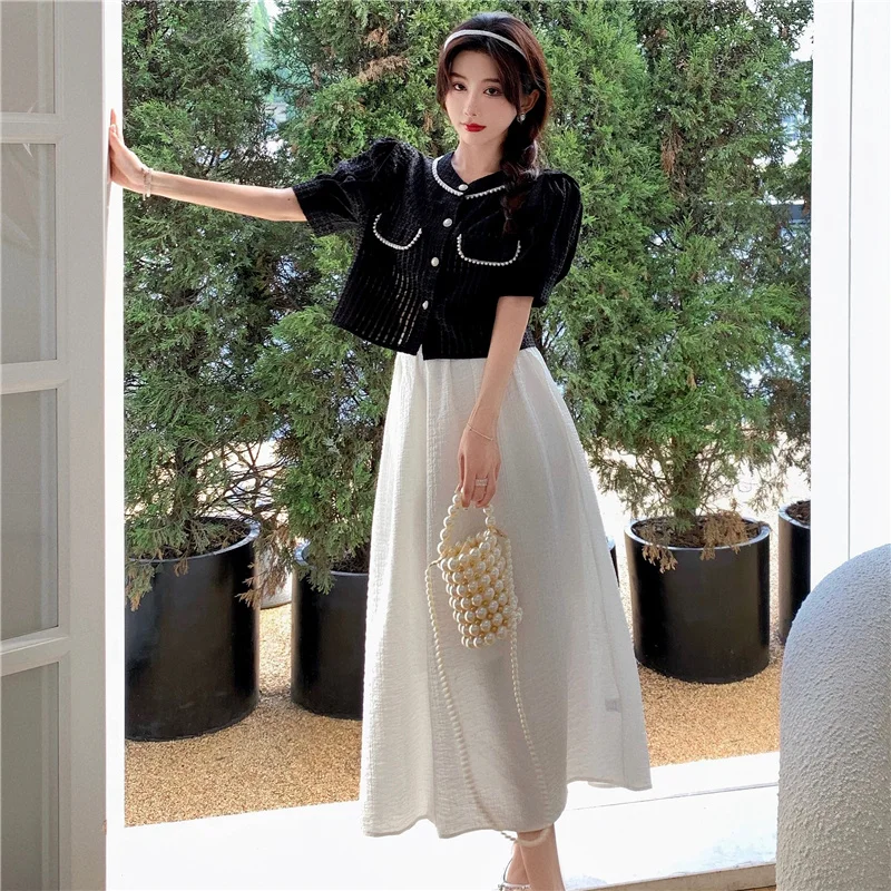 2021 Autumn and Winter New Suit Women's Fashion Online Hongyang Cardigan Top Skirt Young Two-piece Suit Kio
2021 Autumn and Winter New Suit Women's Fashion Online Hongyang Cardigan Top Skirt Young Two-piece Suit Kio