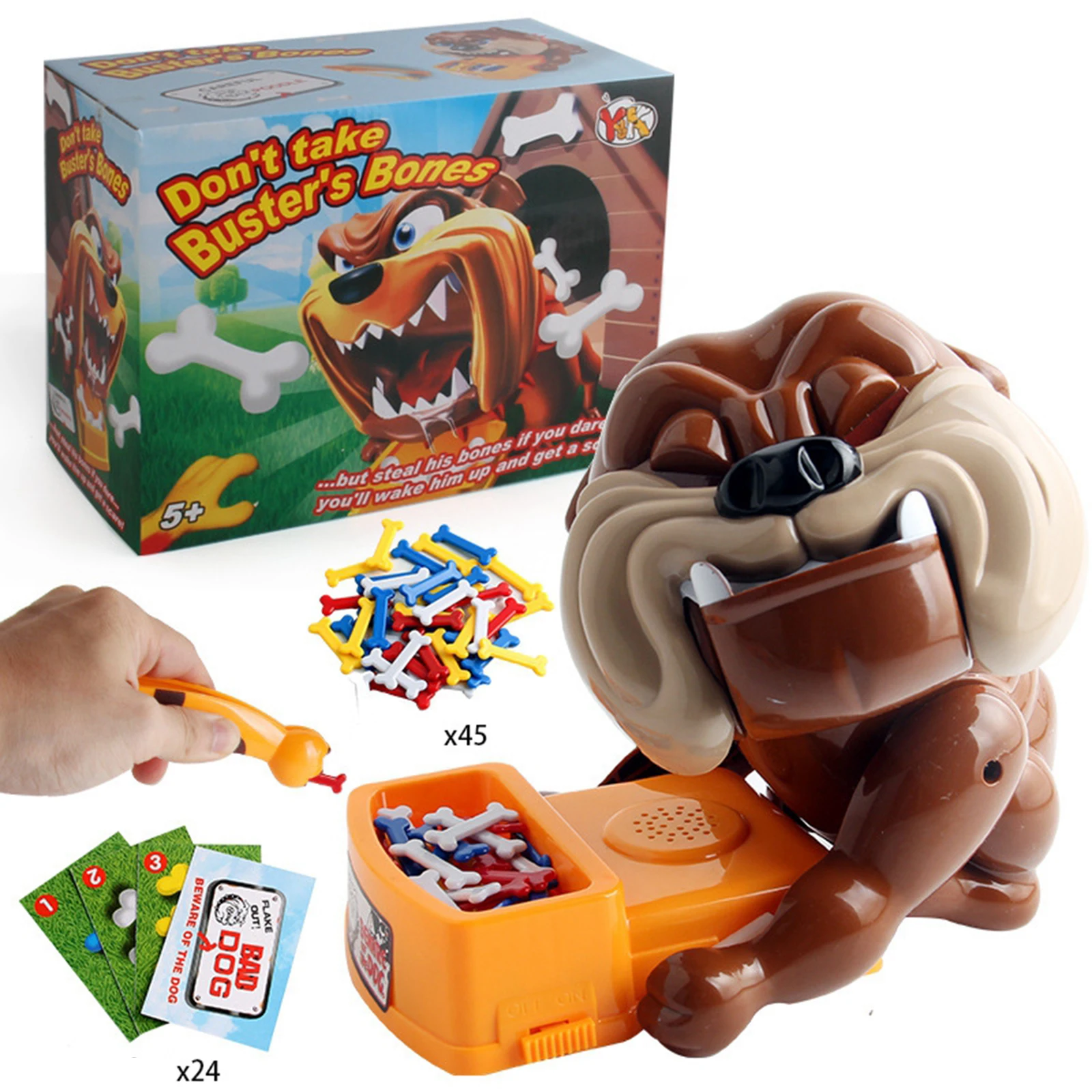 Funny Flake Out Bad Dog Bones Cards Tricky Toy Games for Parent-child Board Game
Funny Flake Out Bad Dog Bones Cards Tricky Toy Games for Parent-child Board Game