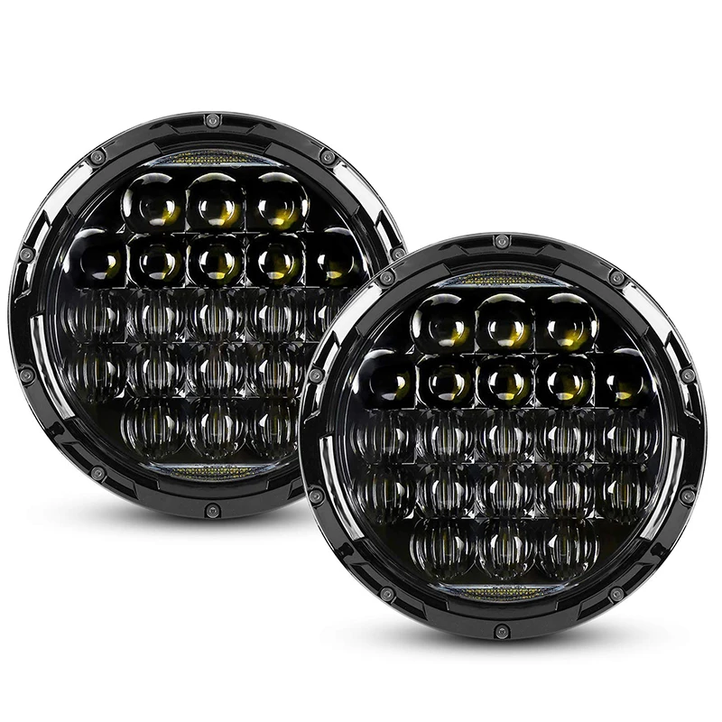 Newest 7 Inch Round Led Headlights 60W with 5000Lm and High Low Beam DRL for Offroad Compatible with Jeep Wrangler Unlimited JK
Newest 7 Inch Round Led Headlights 60W with 5000Lm and High Low Beam DRL for Offroad Compatible with Jeep Wrangler Unlimited JK