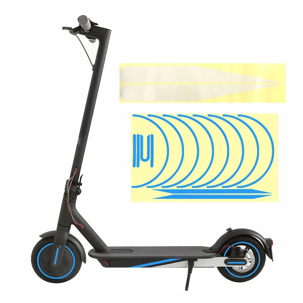 Electric Scooter Reflective Sticker Front Wheel Warning Sticker Suitable For Xiaomi M365/Pro/1S/Pro 2 Sticker Set Accessories
Electric Scooter Reflective Sticker Front Wheel Warning Sticker Suitable For Xiaomi M365/Pro/1S/Pro 2 Sticker Set Accessories