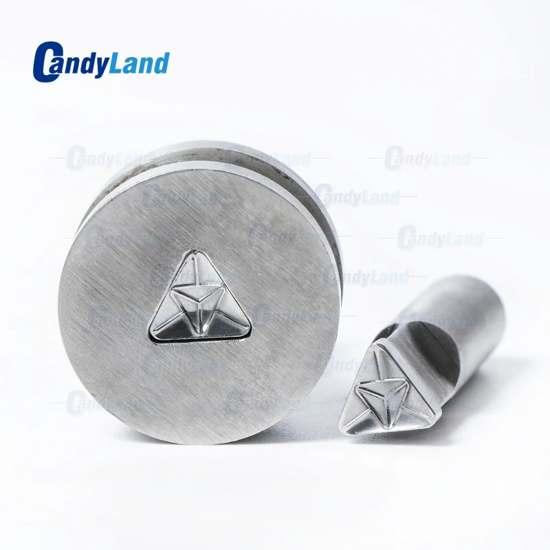 CandyLand Pyramid Logo Tablet Die 3D Pill Press Mold Candy Punching Die Custom Logo Calcium Tablet Punch Die For TDP 0 Machine
CandyLand Pyramid Logo Tablet Die 3D Pill Press Mold Candy Punching Die Custom Logo Calcium Tablet Punch Die For TDP 0 Machine