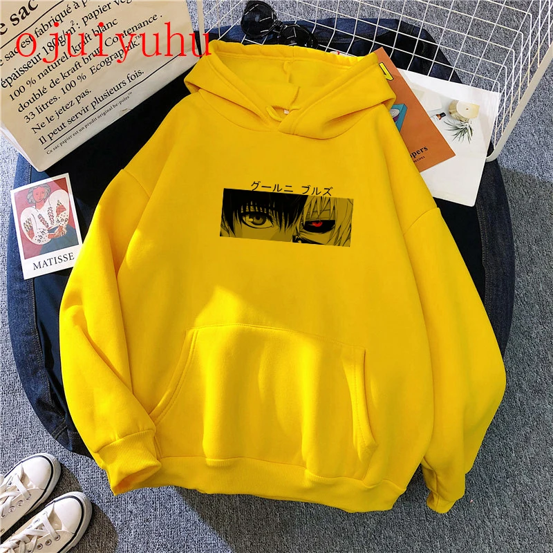 Tokyo Ghoul Kaneki Ken Eyes Japan Anime Print Graphic Hoodies Loose Hip Hop Sweatshirt Harajuku Cartoon Casual Pullover Unisex
Tokyo Ghoul Kaneki Ken Eyes Japan Anime Print Graphic Hoodies Loose Hip Hop Sweatshirt Harajuku Cartoon Casual Pullover Unisex