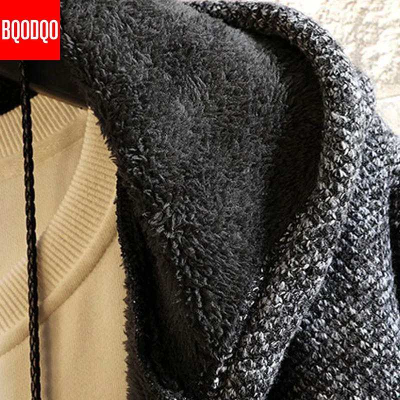 Knitted Jumper Hooded Cardigan Sweater Men Hip Hop Cool Casual Brand Men's Sweatershirt Fashion Autumn Winter Japanese Sweaters 
Knitted Jumper Hooded Cardigan Sweater Men Hip Hop Cool Casual Brand Men's Sweatershirt Fashion Autumn Winter Japanese Sweaters