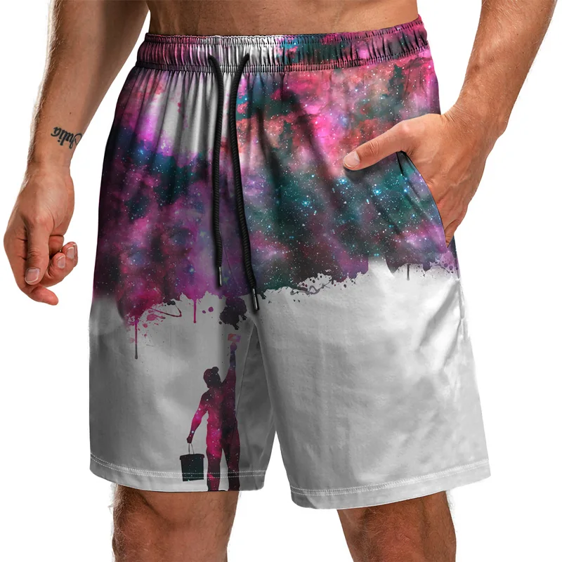 2021 New Fashion Hot Sale Digital Half-edge Starry Sky Printing Men's Casual Sports Beach Swimming Shorts Spring And Summer
2021 New Fashion Hot Sale Digital Half-edge Starry Sky Printing Men's Casual Sports Beach Swimming Shorts Spring And Summer