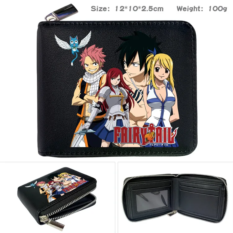 Anime Fairy Tail Cartoon Leather PU Wallet Short Zipper Pocket Card Holder Purse Gift
Anime Fairy Tail Cartoon Leather PU Wallet Short Zipper Pocket Card Holder Purse Gift