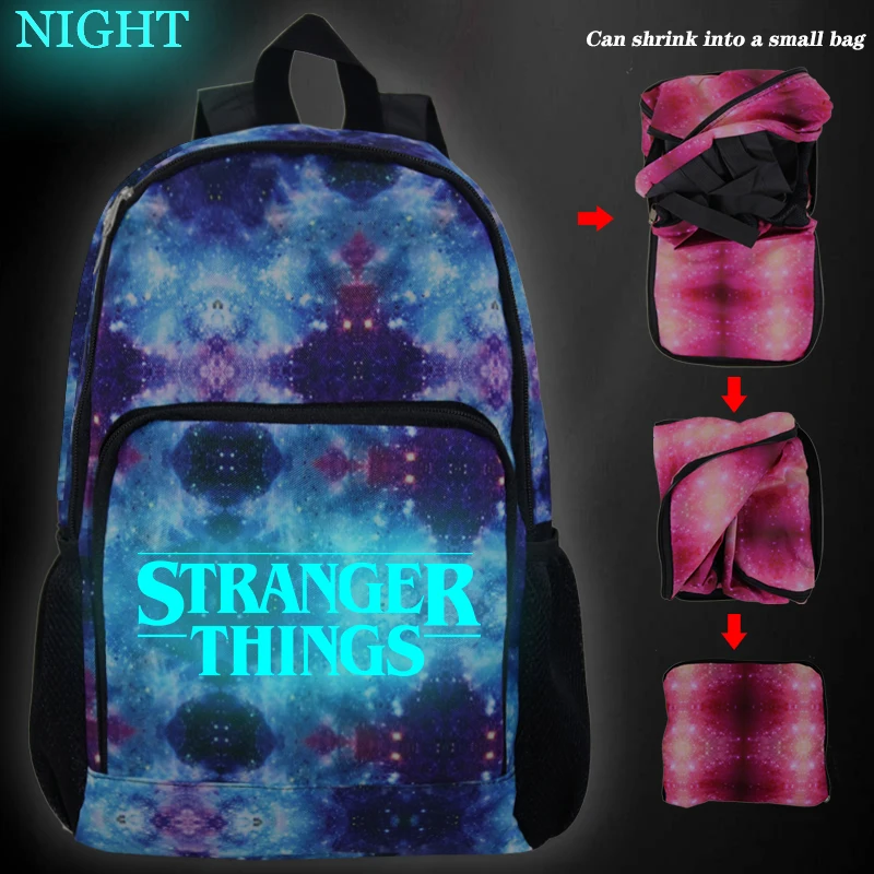 Stranger Things Luminous backpack Students School Bags for Teenage Bagpack Laptop Backpacks Mochilas Escolares Para Adolescentes
Stranger Things Luminous backpack Students School Bags for Teenage Bagpack Laptop Backpacks Mochilas Escolares Para Adolescentes