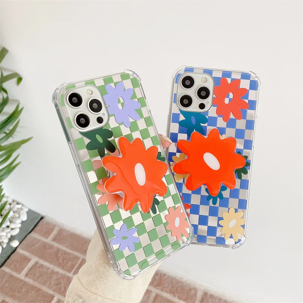 Зеркальный чехол в шахматную клетку с красными цветами для IPhone 12 11 Pro Max X Xr Xs Max 7 8 Plus, противоударный чехол-накладка с подставкой и держателем
Зеркальный чехол в шахматную клетку с красными цветами для IPhone 12 11 Pro Max X Xr Xs Max 7 8 Plus, противоударный чехол-накладка с подставкой и держателем