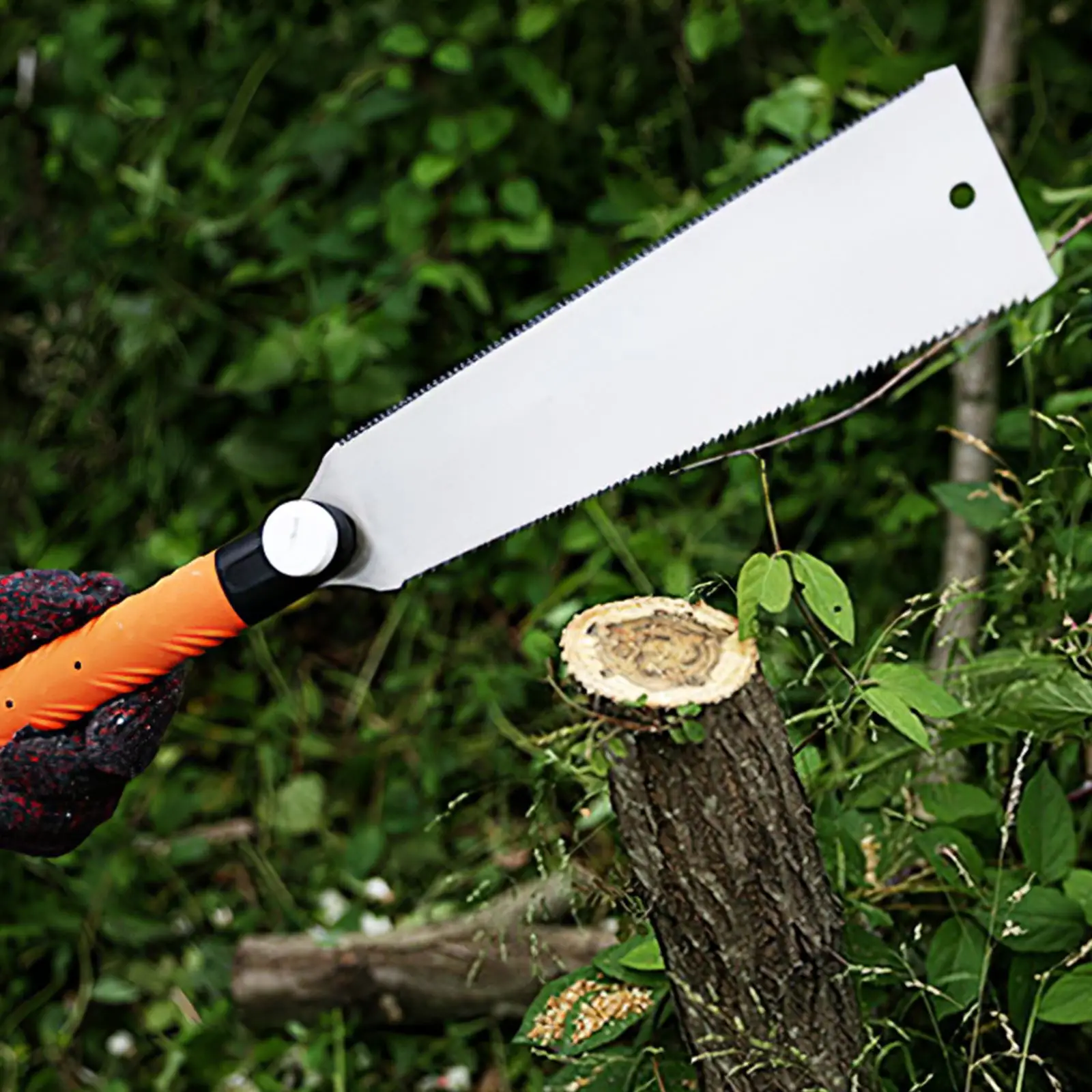 Double Edged Japanese Pull Saw Garden Saw Carbon Steel Flexible Blade Hand Saw with Ergonomic Handle for Woodworking Cutting
Double Edged Japanese Pull Saw Garden Saw Carbon Steel Flexible Blade Hand Saw with Ergonomic Handle for Woodworking Cutting
