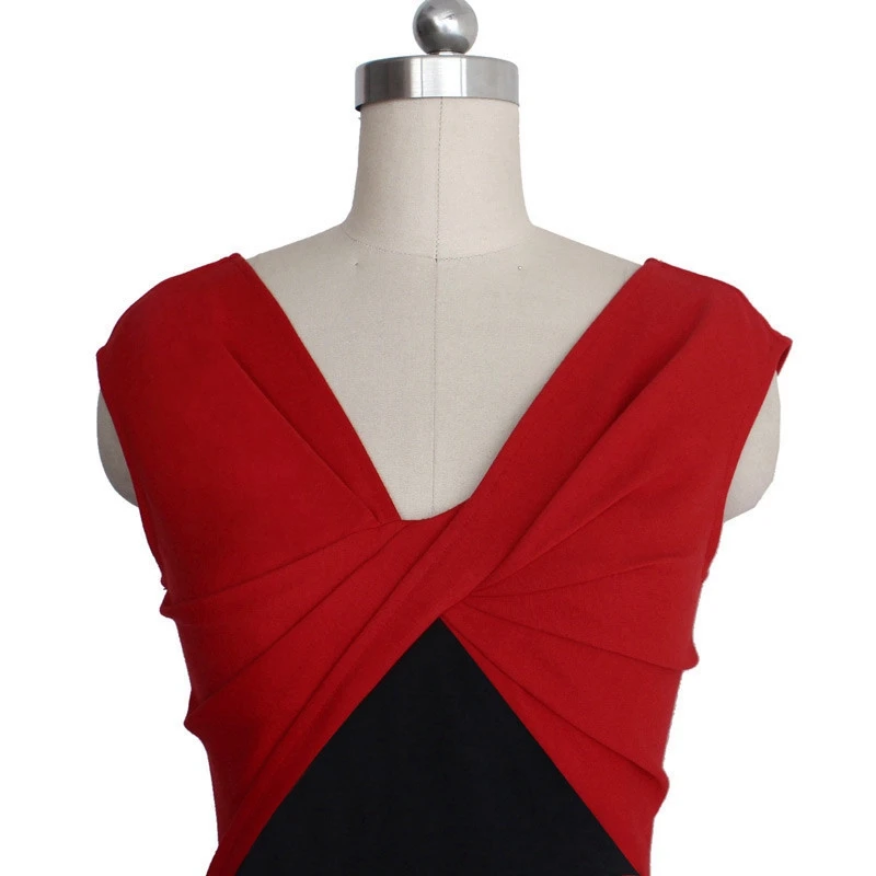 Women Elegant Sexy V-neck Ruffle Ruched Sleevesless Party Work Fitted Stretch Slim Wiggle Pencil Bodycon One Piece Dress Suit
Women Elegant Sexy V-neck Ruffle Ruched Sleevesless Party Work Fitted Stretch Slim Wiggle Pencil Bodycon One Piece Dress Suit